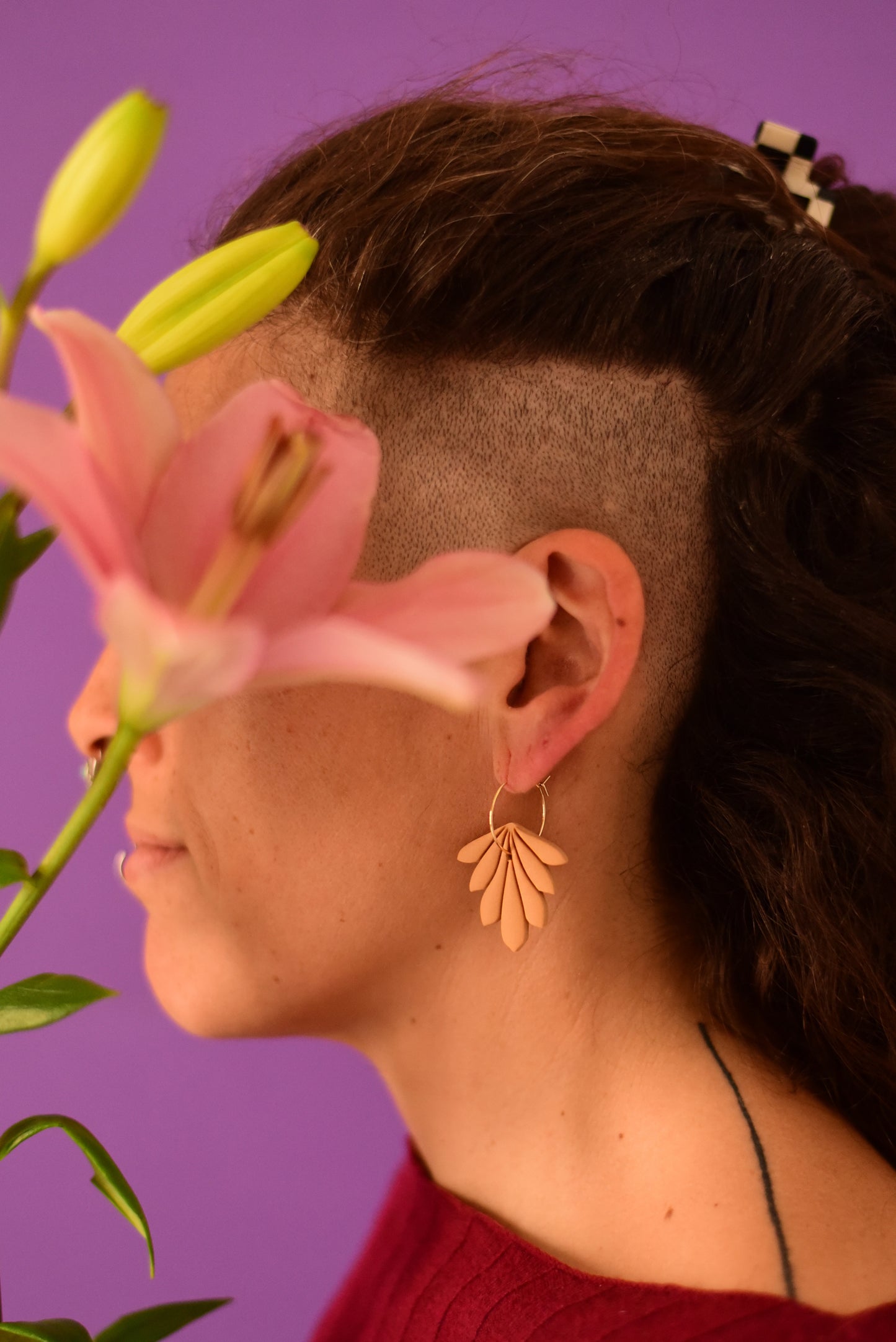 Pendientes Hoja